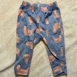 Carter's Blue Baby Pants with Animal Design